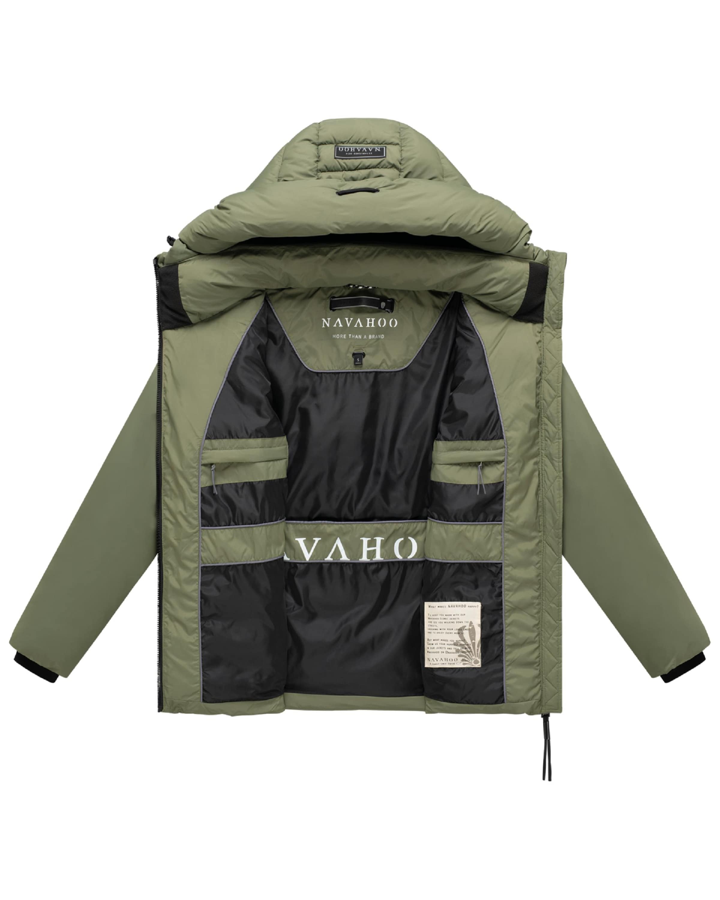 Giacca invernale 'Waldengel XIV' di NAVAHOO in verde