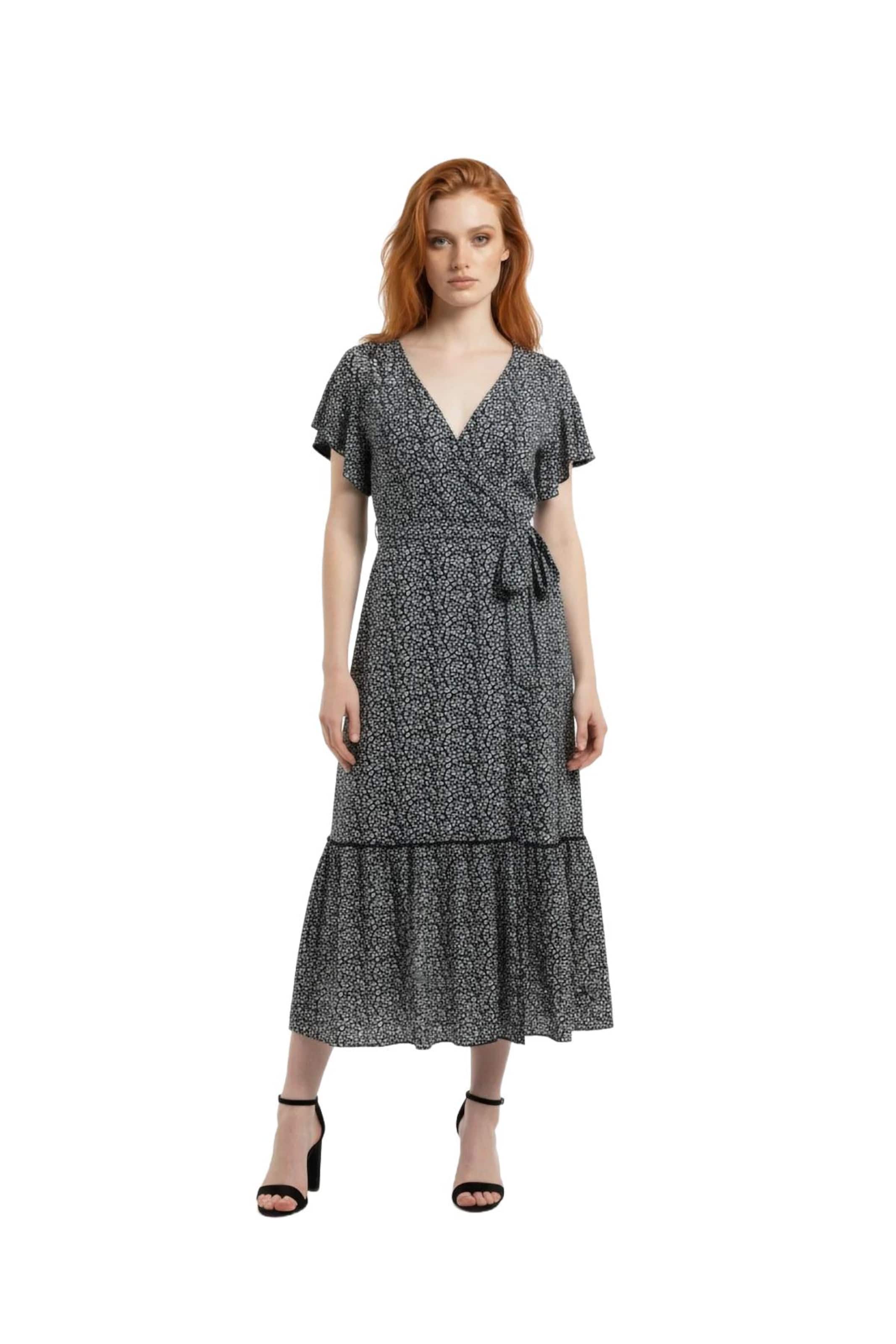 Robe d’été No Matter What en noir : devant