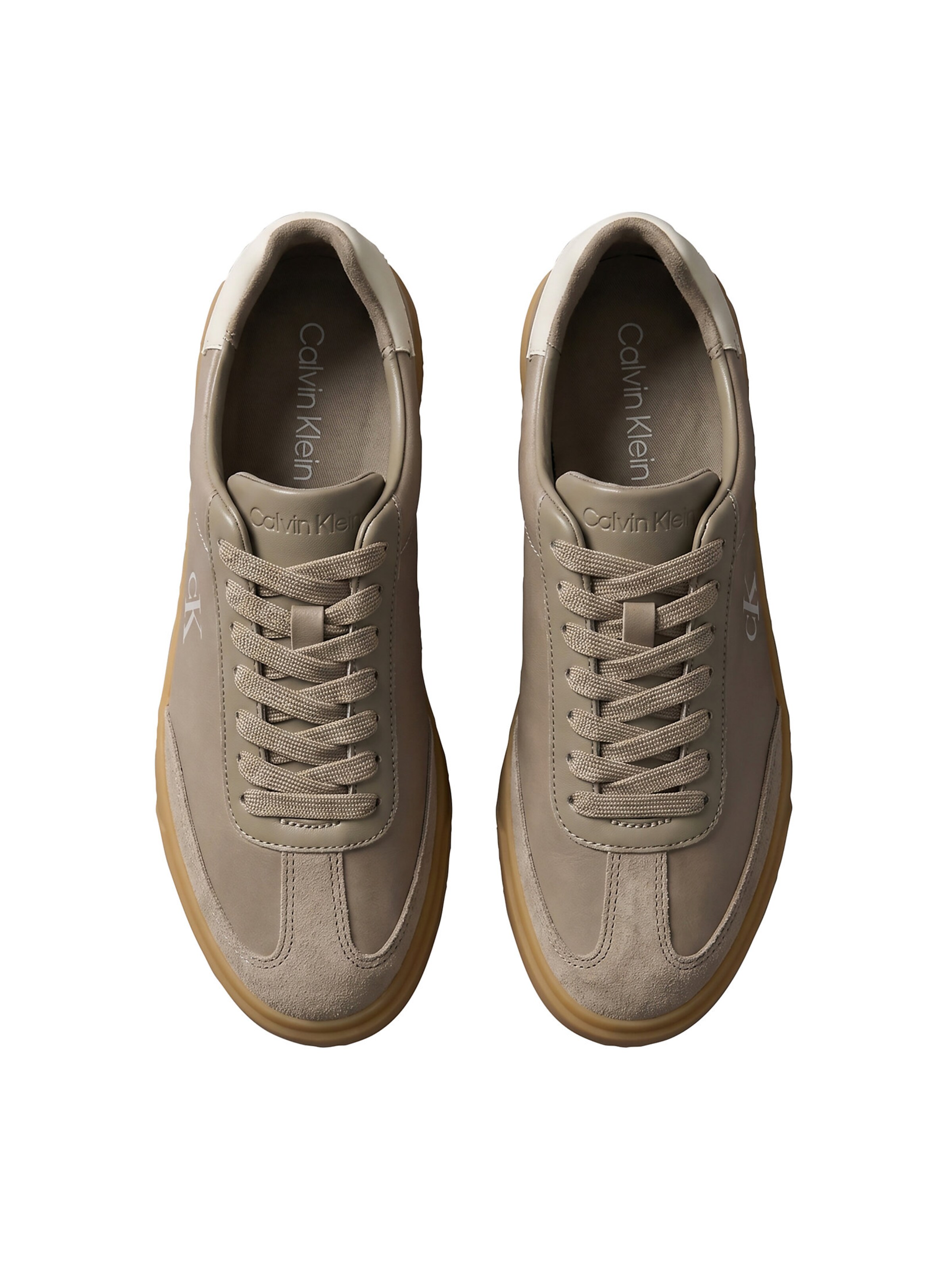 Calvin Klein Platform trainers in Brown