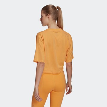 ADIDAS SPORTSWEAR Funkcionalna majica | oranžna barva
