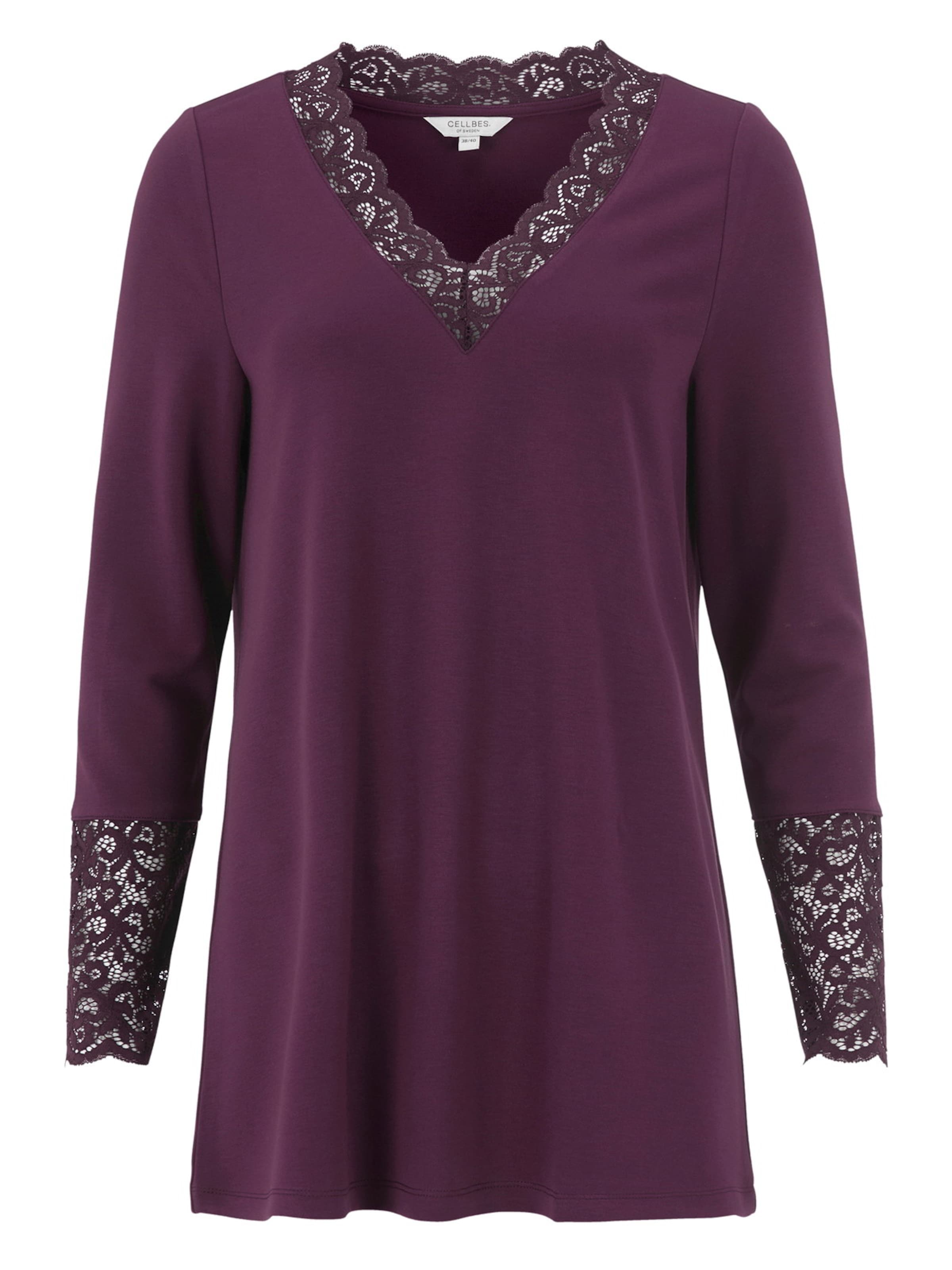 Cellbes of Sweden Tuniek in Lila: voorkant