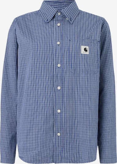 Carhartt WIP Pusero 'Groff' värissä kuninkaallisen sininen / vaaleansininen / musta / valkoinen, Tuotenäkymä