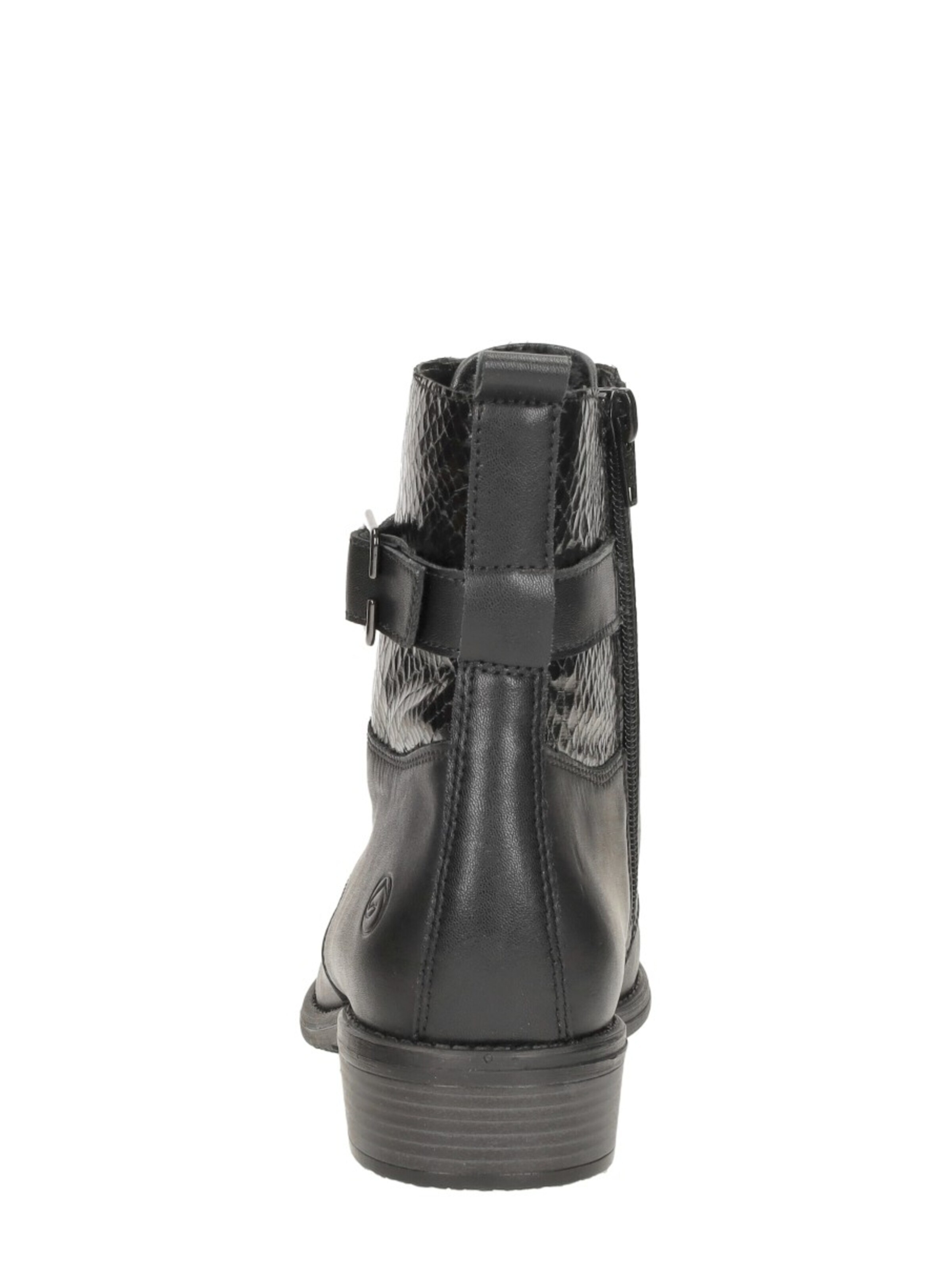 REMONTE Lace-up bootie in Black