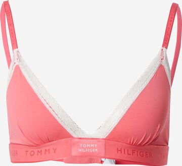 Tommy Hilfiger Underwear Triangel BH in Rood: voorkant