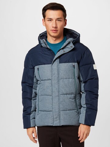 JACK & JONES Winter jacket 'FRIDAY' in Blue: front