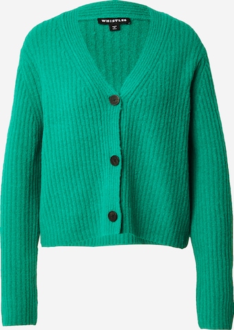 Cardigan Whistles en vert : devant