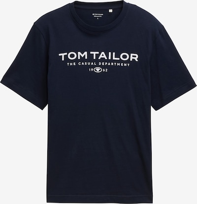 TOM TAILOR Majica u mornarsko plava / bijela, Pregled proizvoda