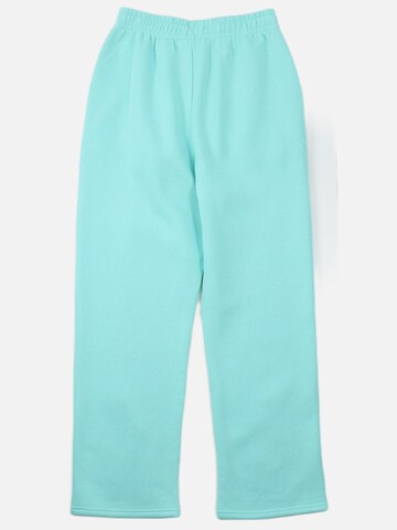 HEFTYKA Loose fit Workout Pants 'OPEN' in Blue