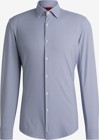 HUGO Button Up Shirt 'Kenno' in Blue: front