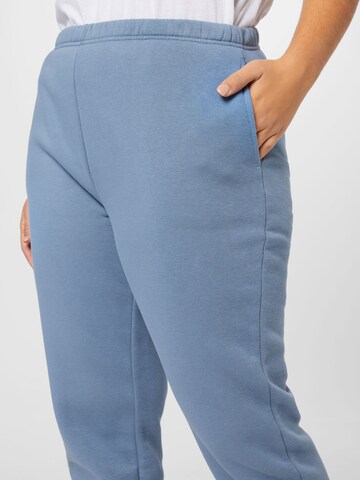 Gina Tricot Curve - Tapered Pantalón en azul