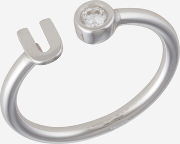 Singularu Ring in Silver: front