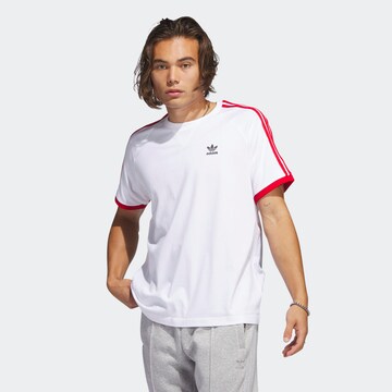 ADIDAS ORIGINALS - Camisa 'Sst 3-Stripes' em branco: frente
