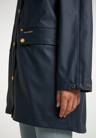 Schmuddelwedda Between-seasons coat in Blue