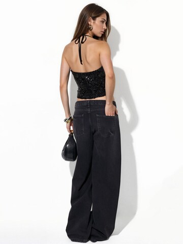 Busem Top in Schwarz