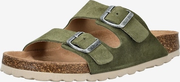 COSMOS COMFORT Pantolette in Grün: Vorderseite