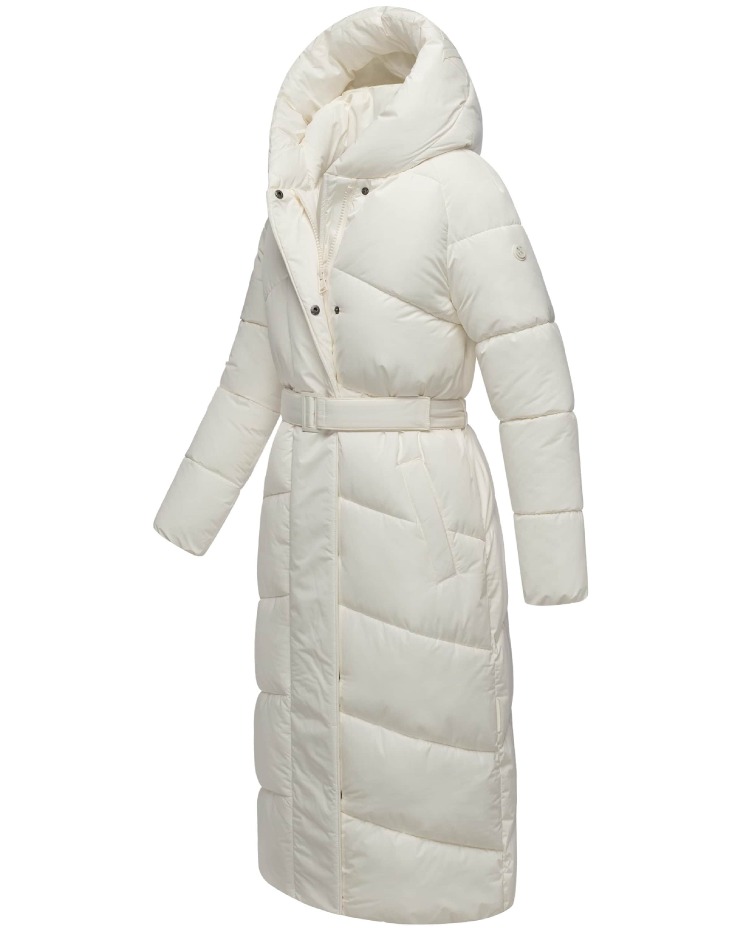 NAVAHOO Mantel 'Eisblick 14' in Weiß