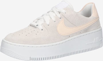 Sneaker bassa 'Air Force 1 Sage' di Nike Sportswear in bianco: frontale