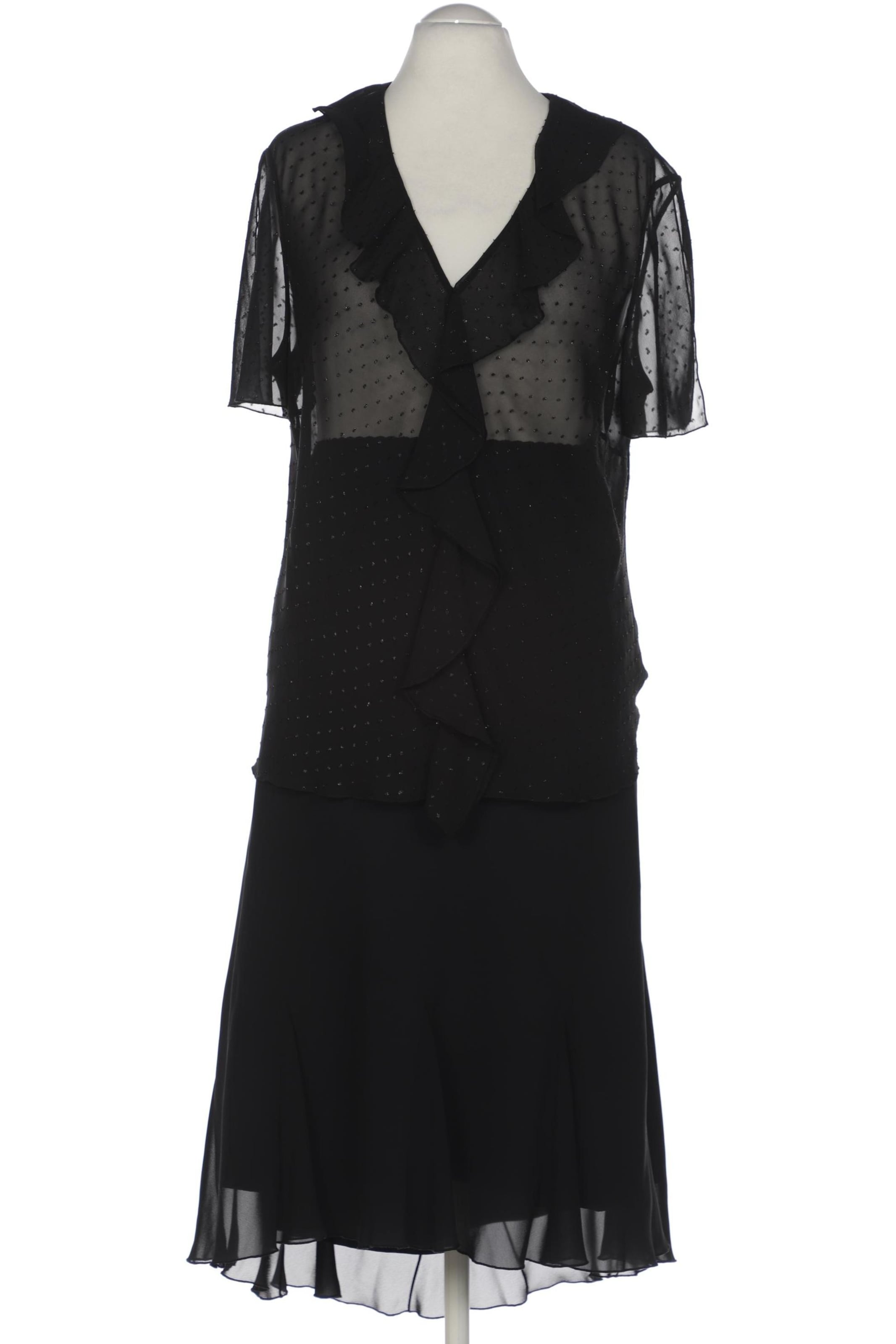 Gina Bacconi Anzug oder Kombination 4XL in Schwarz: Vorderseite