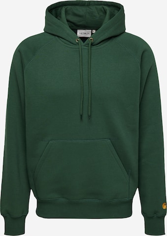 Carhartt WIP Mikina 'Chase' – zelená: přední strana