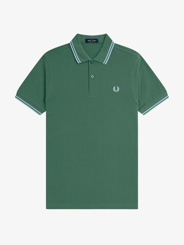 Fred Perry Tričko – zelená: přední strana