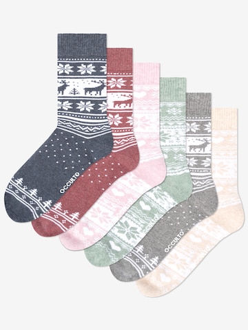 Occulto Socks 'Frida' in Mixed colors