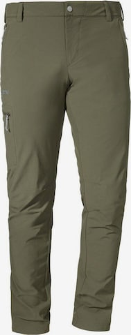 Schöffel Regular Outdoorhose 'Folkstone' in Grün: predná strana