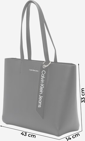 Calvin Klein Jeans Shopper táska - fekete