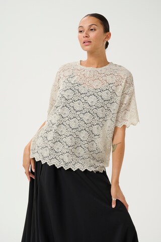 Camicia da donna 'Jaiden' di Kaffe in bianco: frontale