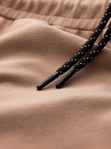 Coupe slim Pantalon 'Eximio' Ombre en beige