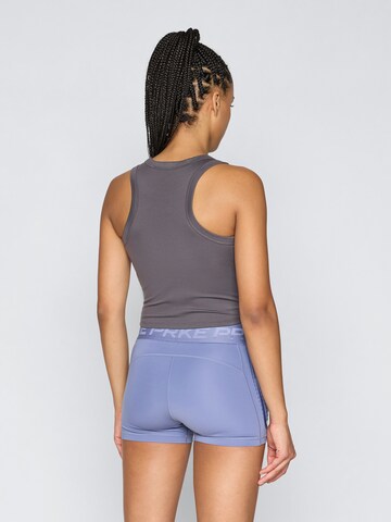 NIKE Športni top 'ONE' | siva barva