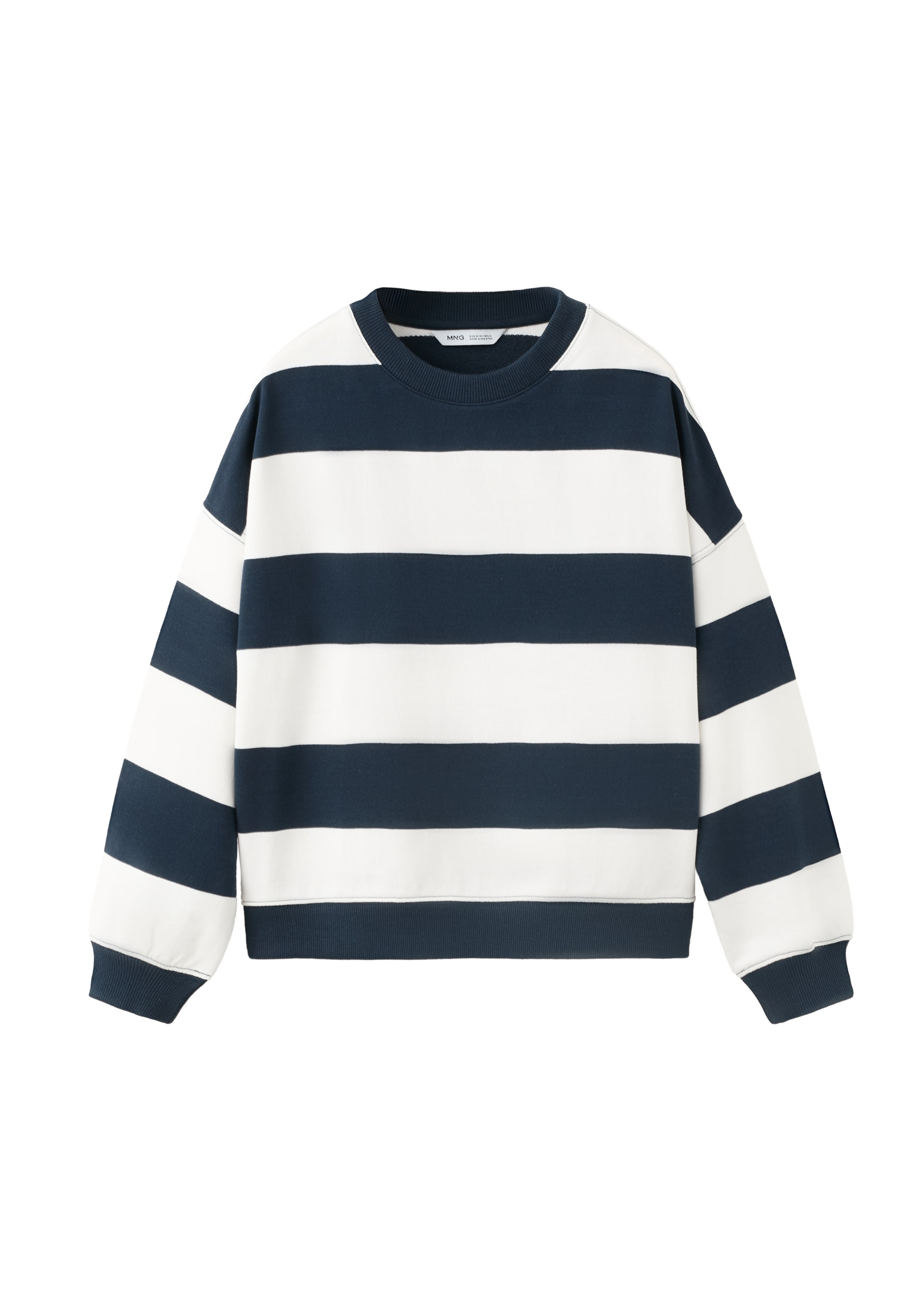 MANGO KIDS Majica | modra barva: sprednja stran