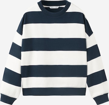 MANGO KIDS Majica | modra barva: sprednja stran
