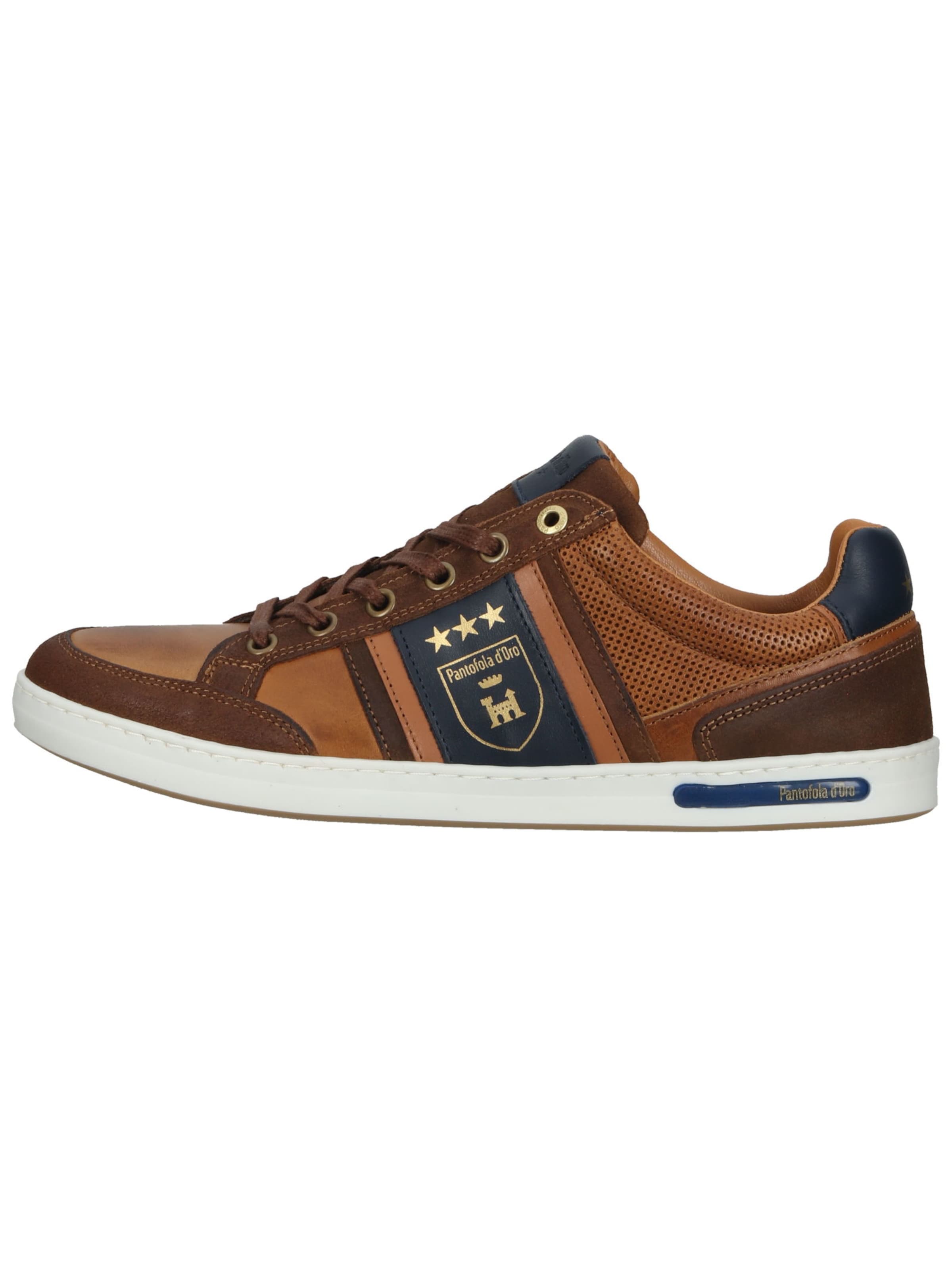Baskets basses PANTOFOLA D'ORO en marron