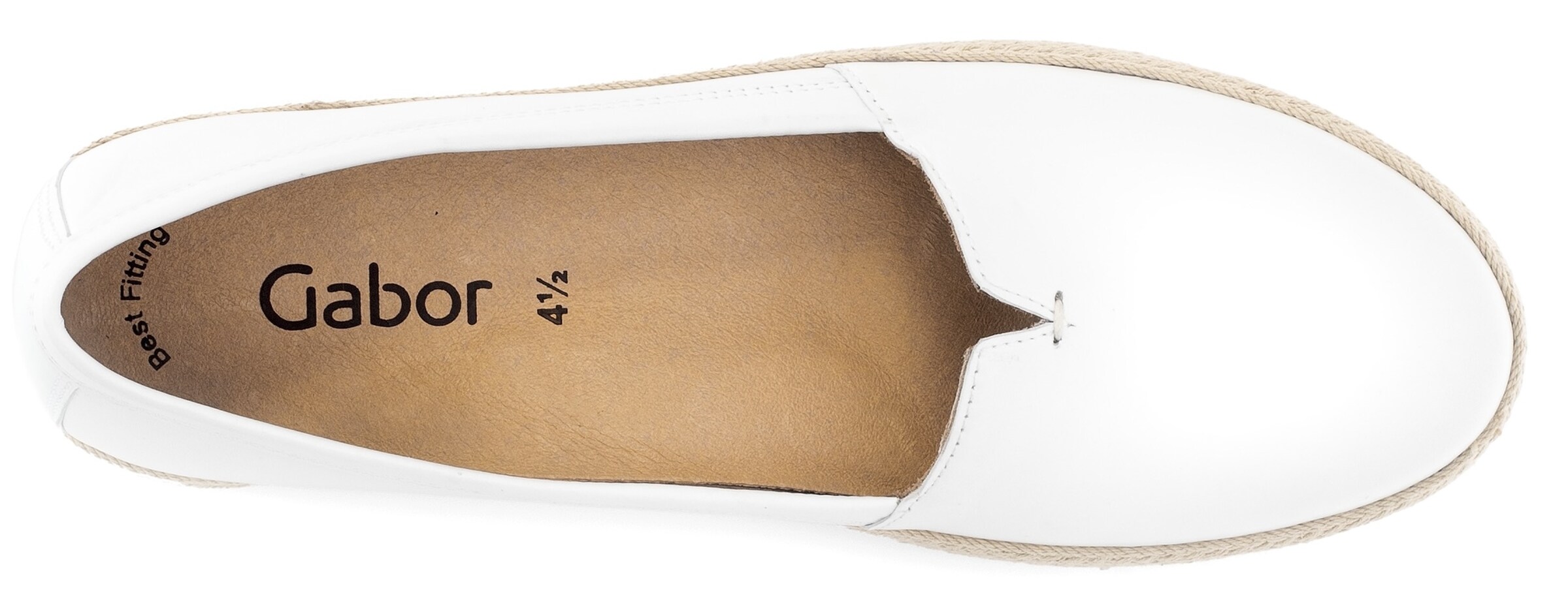 GABOR Espadrilles in White