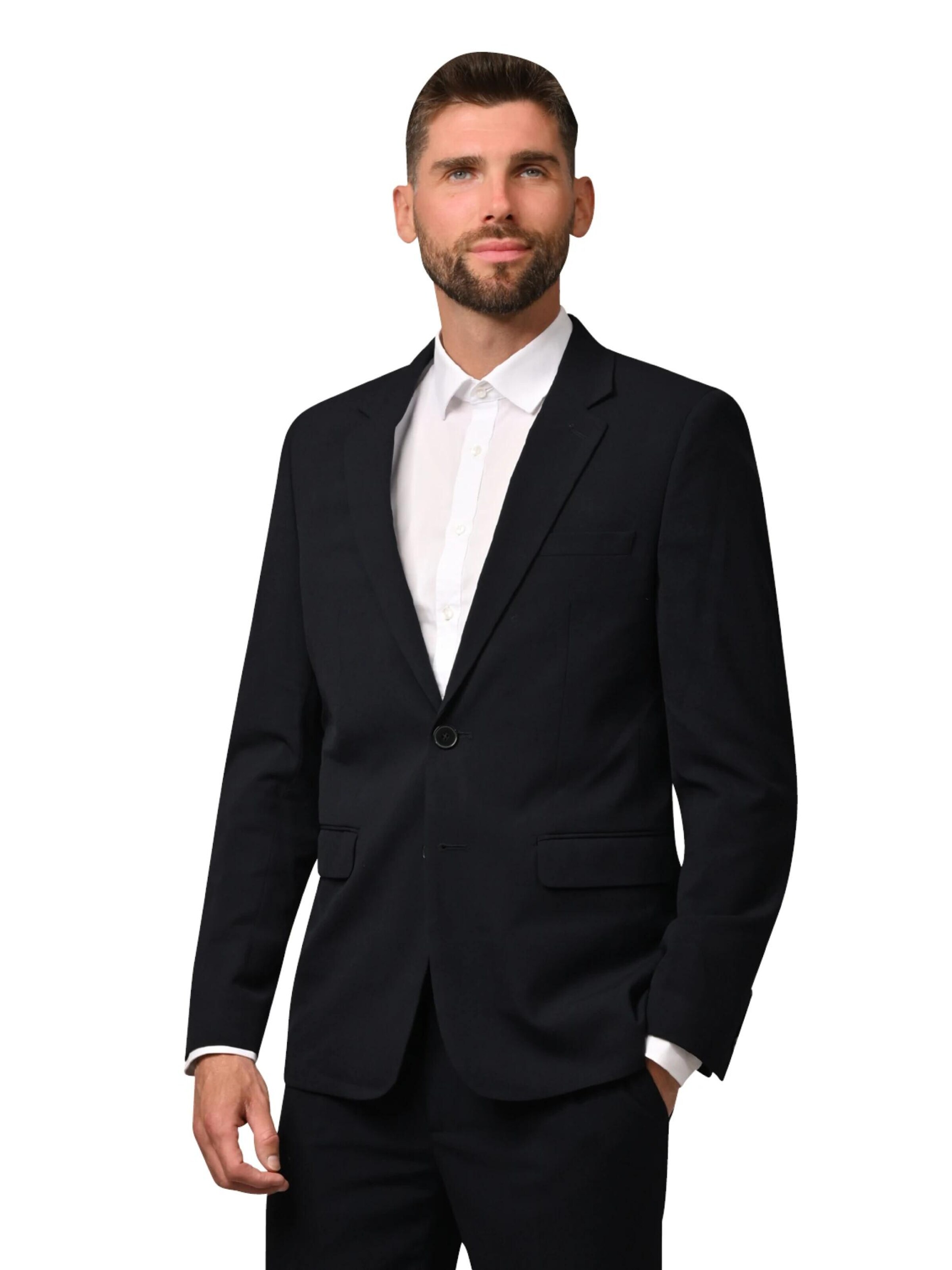Hirschthal Suit Vest in Blue