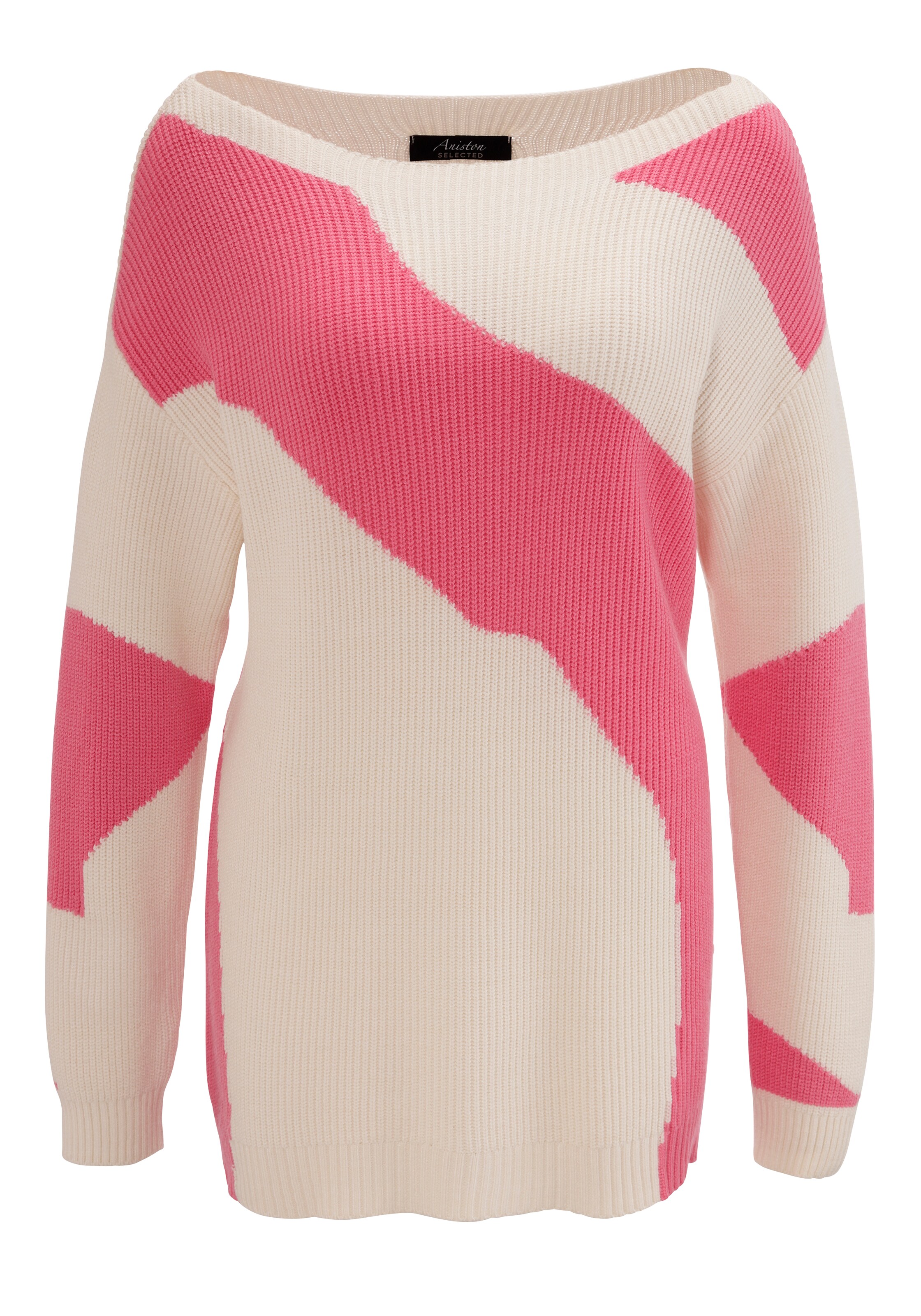 Aniston SELECTED Pullover in Weiß: Vorderseite