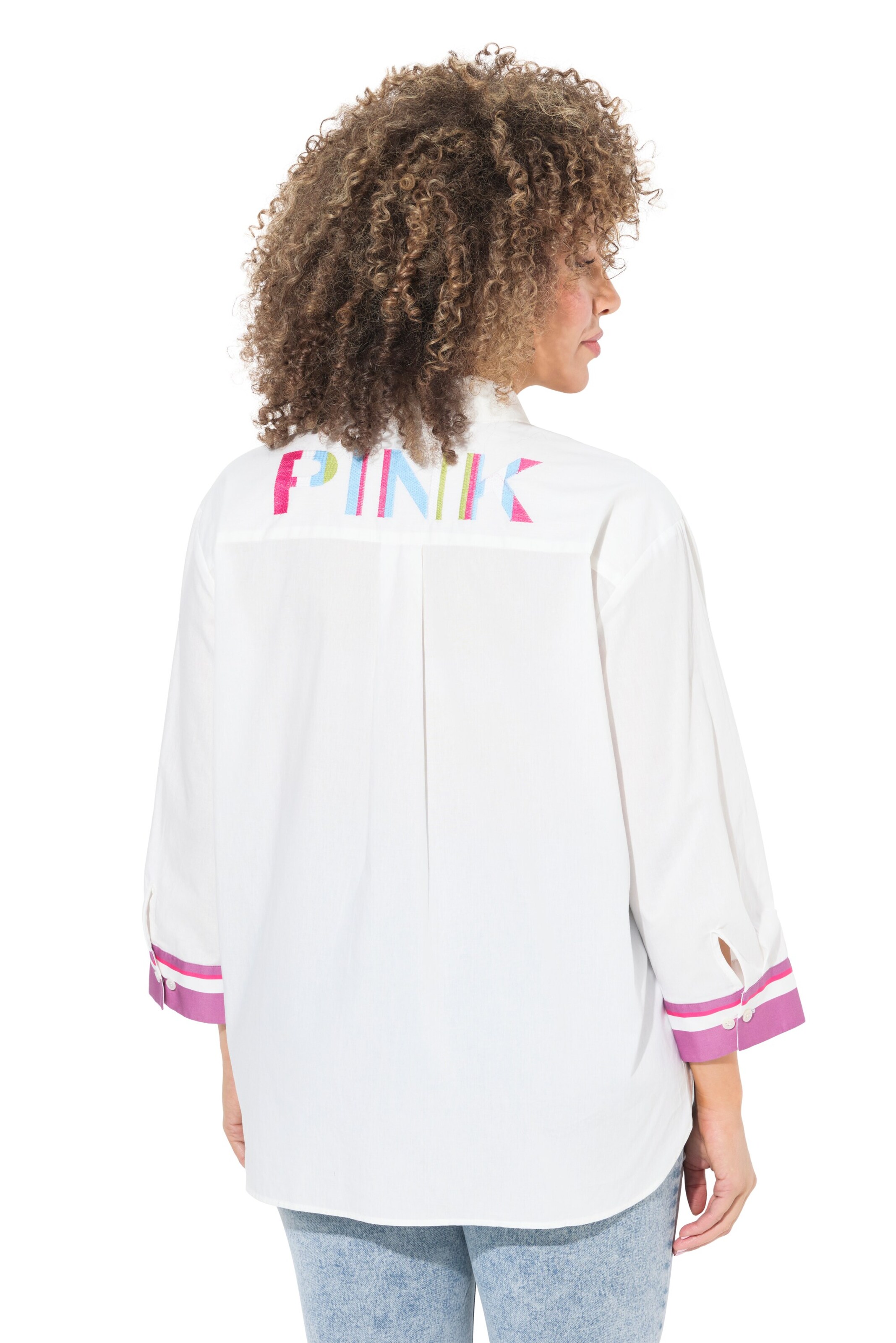 Ulla Popken Bluse in Weiß