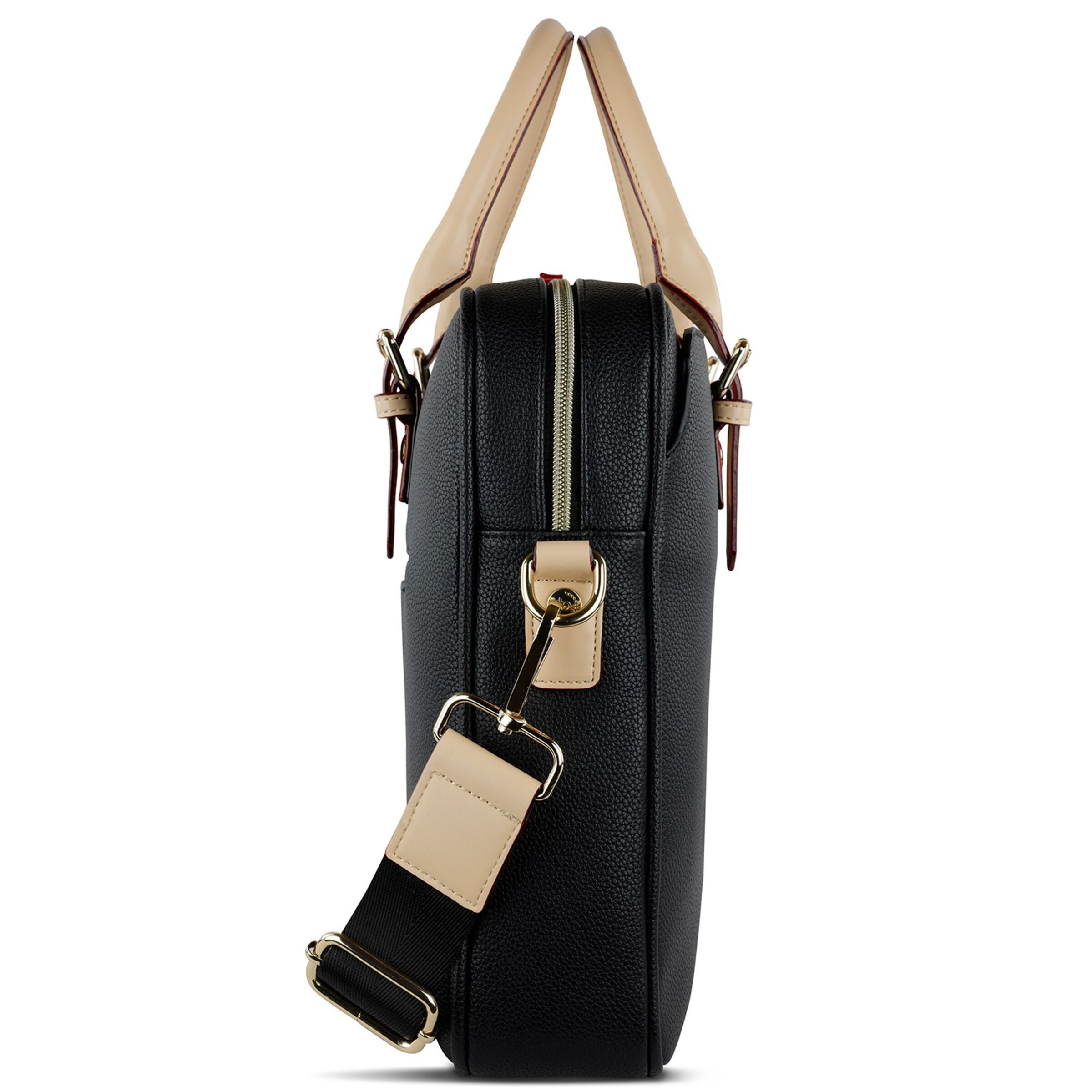 Porte-documents 'Ella' bugatti en noir