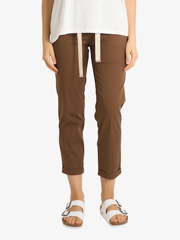 regular Pantaloni di ViCOLO in marrone: frontale
