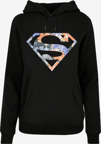 Sweat-shirt 'Superman' F4NT4STIC en noir : devant