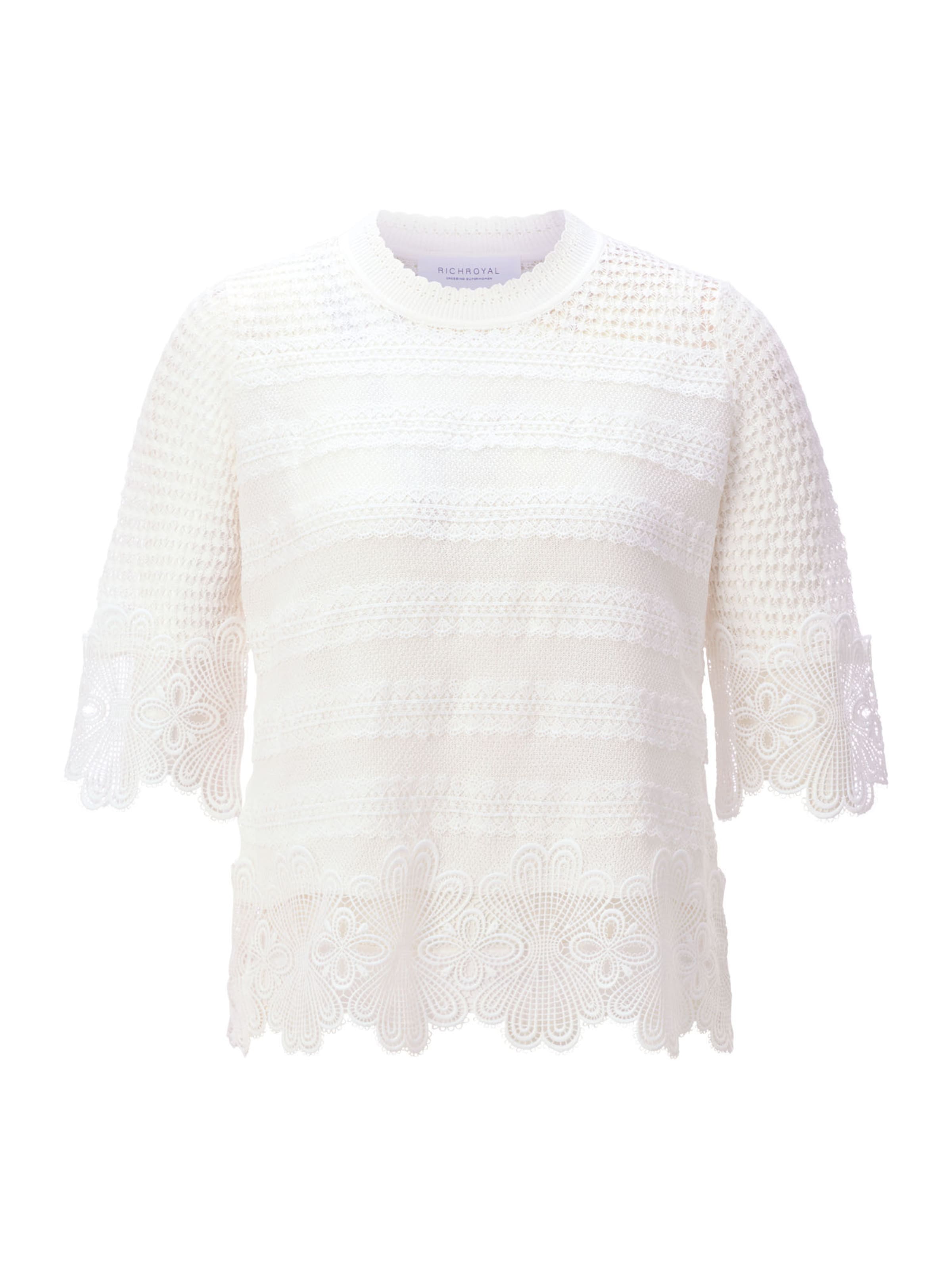 Rich & Royal Kampsun valge / valkjas, Tootevaade