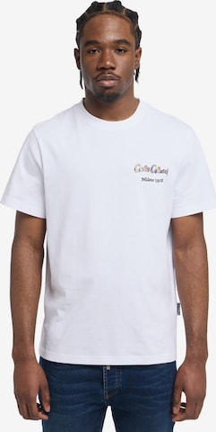 Carlo Colucci Shirt ' di Cosimo ' in Wit: voorkant