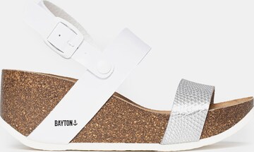 Sandalo con cinturino 'Selene' di Bayton in bianco