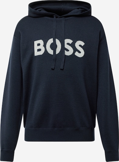 BOSS Orange Sweater in Dark blue / Light grey, Item view