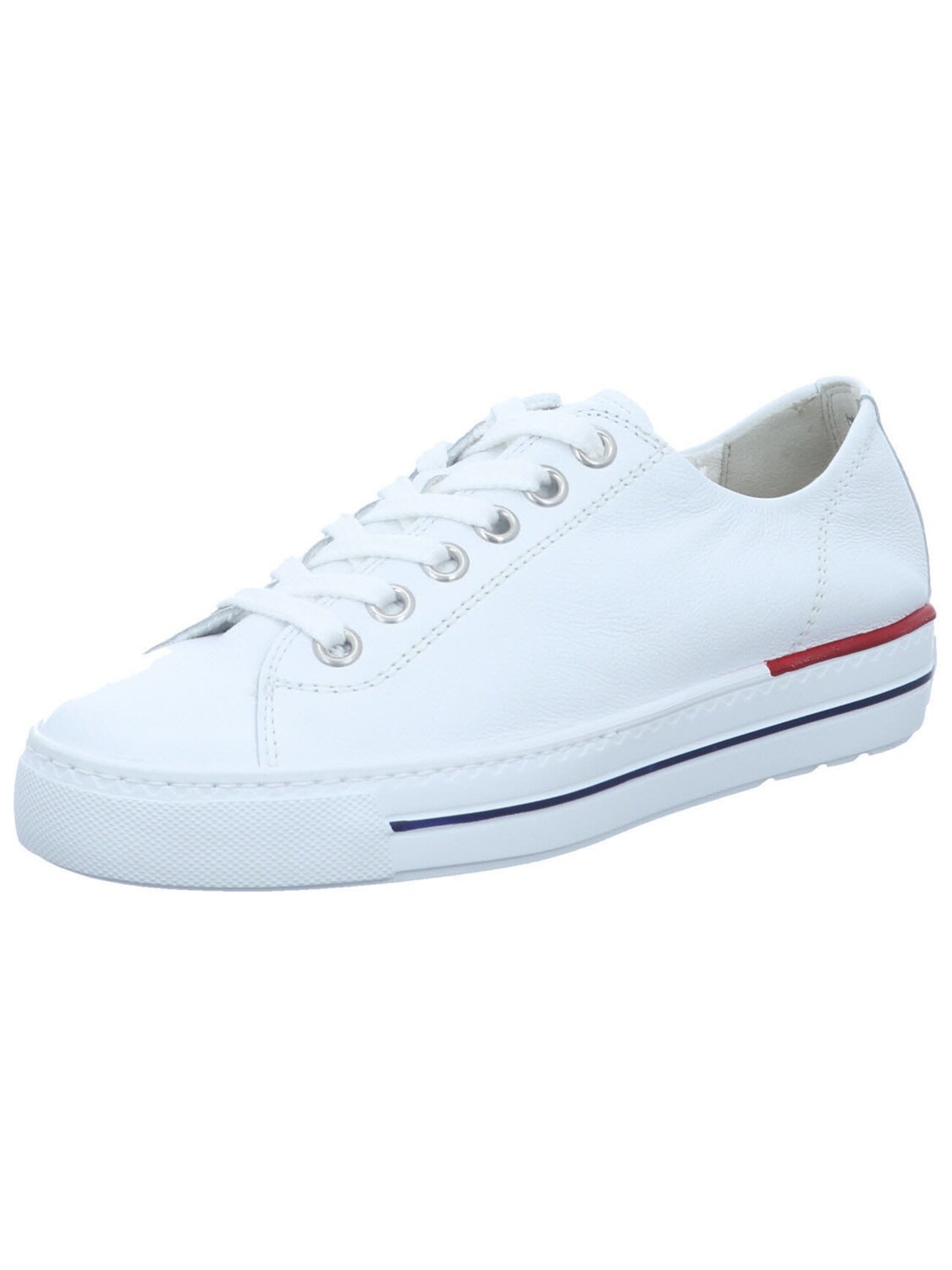 Paul Green Sneaker low 'Sneaker Low Damen 4760 008 Echtleder in weiß'‌‌‌ in 36 in weiß, Produktansicht