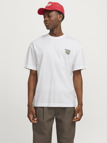 JACK & JONES Shirt in White: front