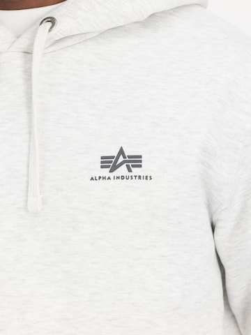 ALPHA INDUSTRIES Sweatshirt in Grijs