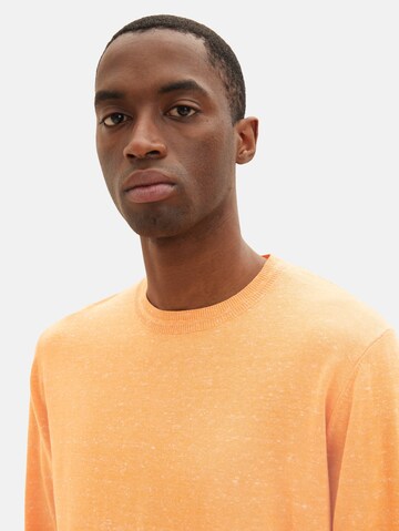 TOM TAILOR Sweater in Orange