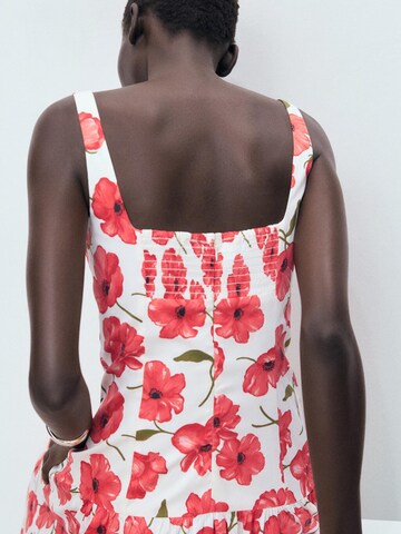 Robe d’été 'POLA' MANGO en blanc