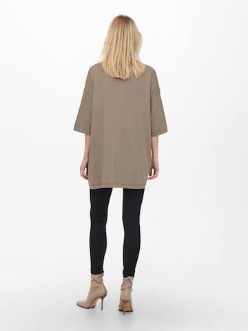 Only Tall Shirt 'Iva' in Brown